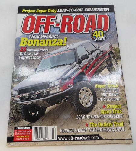 Off road magazine - magazine, october