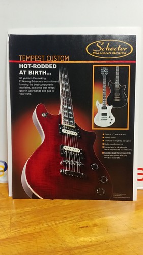 Schecter tempest custom - schecter, guitar