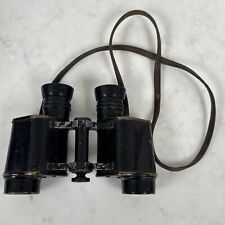 WW2 British Army Binoculars AA479 Black Crows Foot Brass War Military Painted