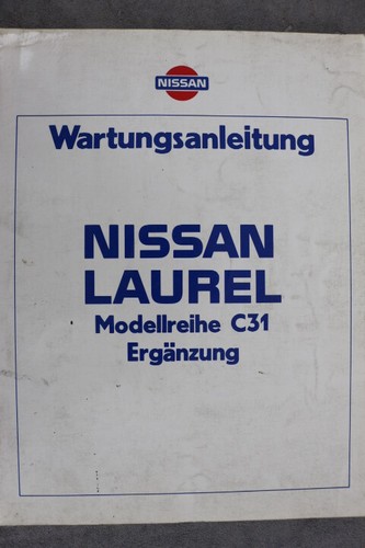 Nissan laurel c31 service - nissan,