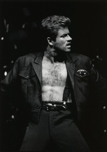 George michael unsigned photo - george,
