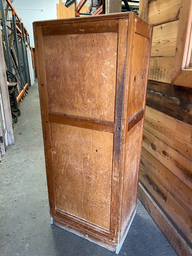 Vintage gym wooden storage - vintage,