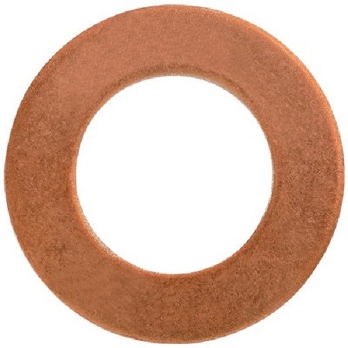 Copper washers 1 - copper, 1/2"