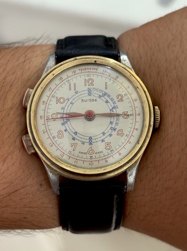 Vintage swiss sport - vintage, chrono