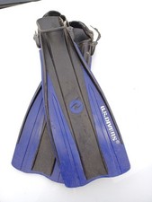 US Divers Aqua Lung Scuba Flippers Fins Size UK8-12 Adjustable Strap EU42-47