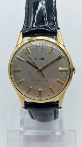 Vintage 9ct gents - 9ct, rolex