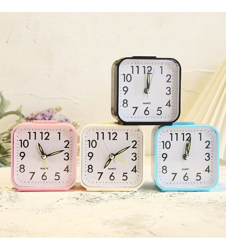Quartz alarm clock with night - clock,