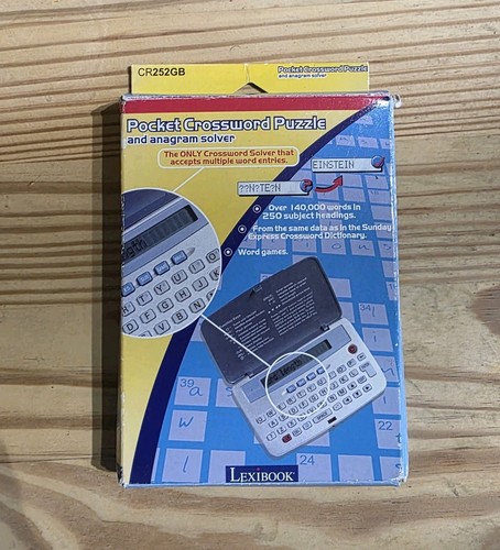 Lexibook pocket crossword - lexibook,