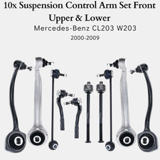 FRONT SUSPENSION UPPER & LOWER CONTROL ARMS FOR MERCEDES-BENZ C-CLASS W203 C203