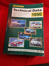 AUTODATA : Technical Data 1996