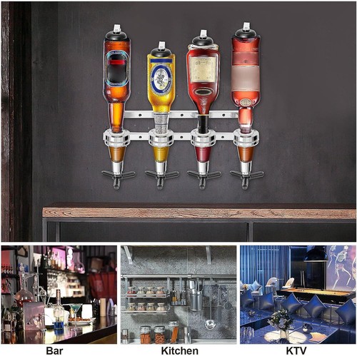 Optic bottle rack - bottle, mounted