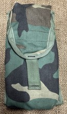 GENUINE SAFARIALND SPEAR ELCS US M81 WOODLAND 30 ROUND SINGLE M4 MAGAZINE POUCH.