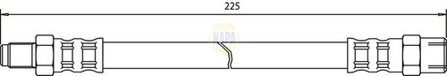 Napa brake hydraulic hose - brake, line
