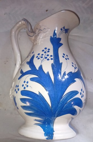 Victorian blue white relief - victorian,