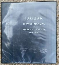 JAGUAR SERVICE MANUAL FOR MARK V11 AND XK 120 MODELS PLUS XK 140 SUPPLEMENT