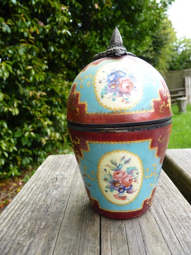 Scarce antique enamel chalice - antique,