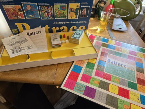 Ratrace boardgame house - ratrace,