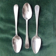 Three antique  Solid Silver
