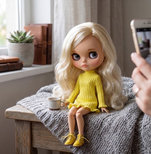 Neo blythe doll custom - neo,