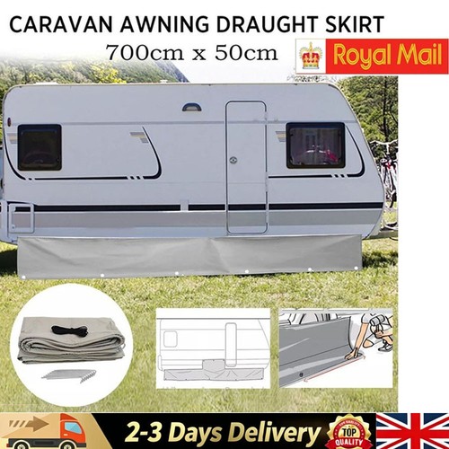 Caravan awning draught - caravan,