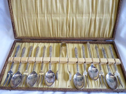 Vintage epns oriental design - vintage,
