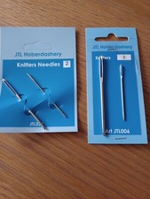 2pkts Knitters Wool Needles