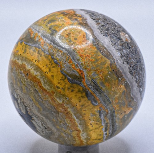 Bumble bee jasper sphere - 2",