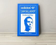 Liam Gallagher Adidas Spezial Aluminium Sign 30 x 20cm