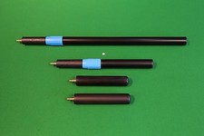 Peradon (Genuine) Telescopic Cue Extensions & Mini Butts, Chesworth Cues 