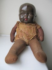 Antique black baby - black,