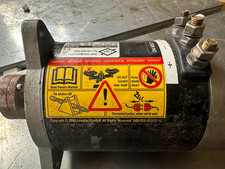 24 Volt Winch Motor. Ex MOD