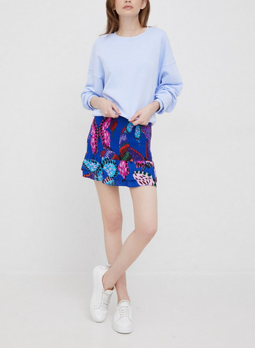 Desigual women skirt - desigual, blue