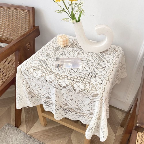 Lace embroidered dinning - embroidered,