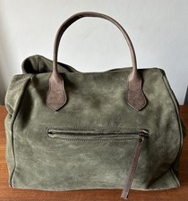 Timberland Large Green Suede