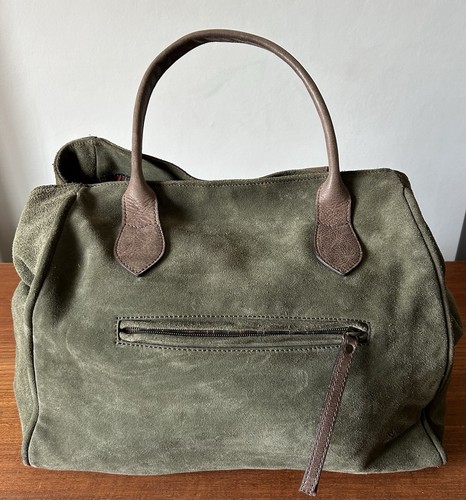 Timberland large green - large, suede