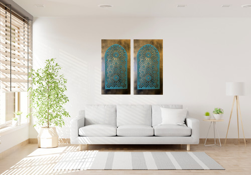 Moroccan wall art - wall,