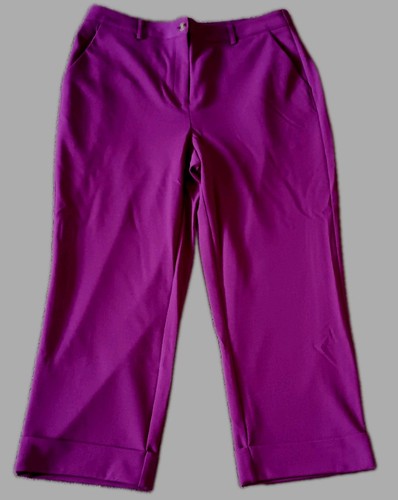 Ladies purple zip button smart - button,