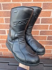 TCX 7109G x Five Plus GTX Motorcycle Boots - Black - UK 8 - Gore-Tex