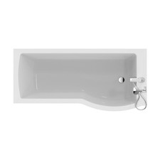 Ideal Standard Tempo Arc P-Shaped Shower Bath & Screen 1700mm x 800mm RH