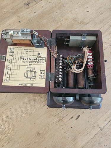 Vintage gpo wooden - gpo, telephone
