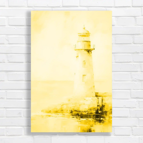 Serene lighthouse yellow - serene,