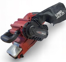 Electric Belt Sander 1010W 76×533mm Variable Speed Dust Bag 3 Belts Ergo Grip