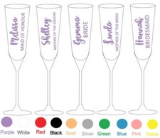 10 x PERSONALISED WEDDING