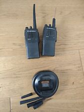 2 X Motorola GP340 Radio And