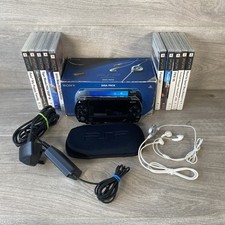Boxed Sony PSP 1003 Console PlayStation Portable Bundle + 10 Games - T&W