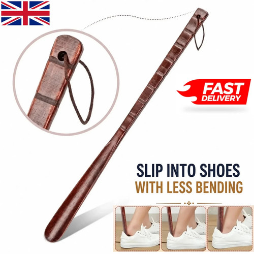 Extra long wooden - shoe, horn