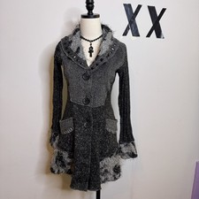 Vintage Y2K Faux Fur Trim