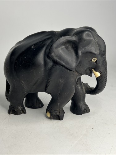 Vintage hand carved - vintage, black