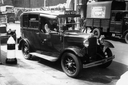 Morris commercial taxi cab - a,