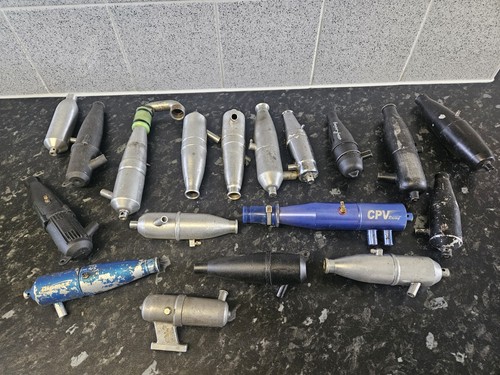 Nitro car exhausts joblot - rc,